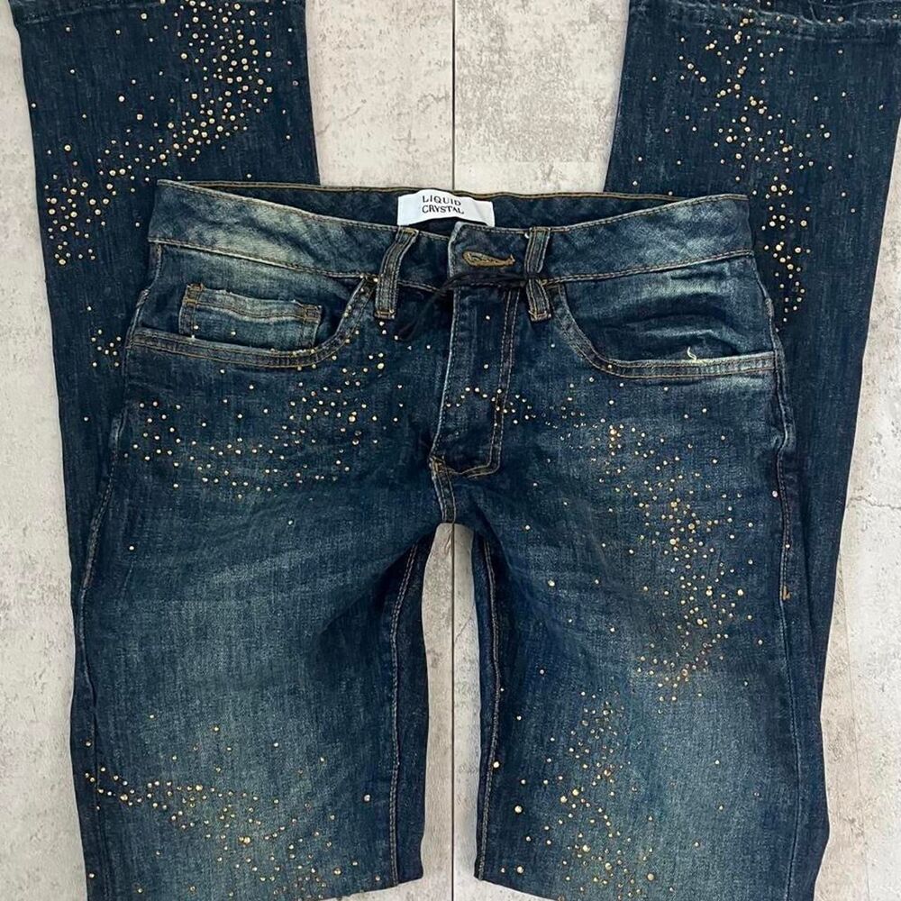 Unbranded Women's Navy and Blue Jeans